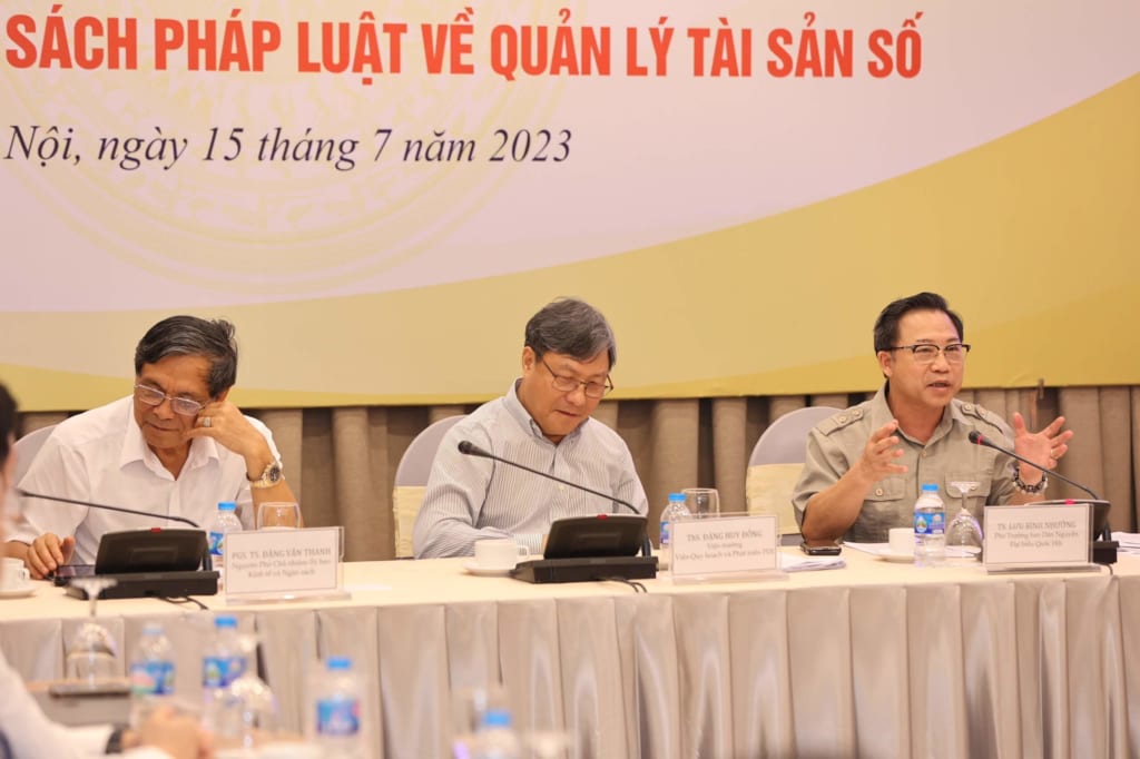 Hội thảo khoa học Hoàn thiện chính sách pháp luật về quản lý tài sản số