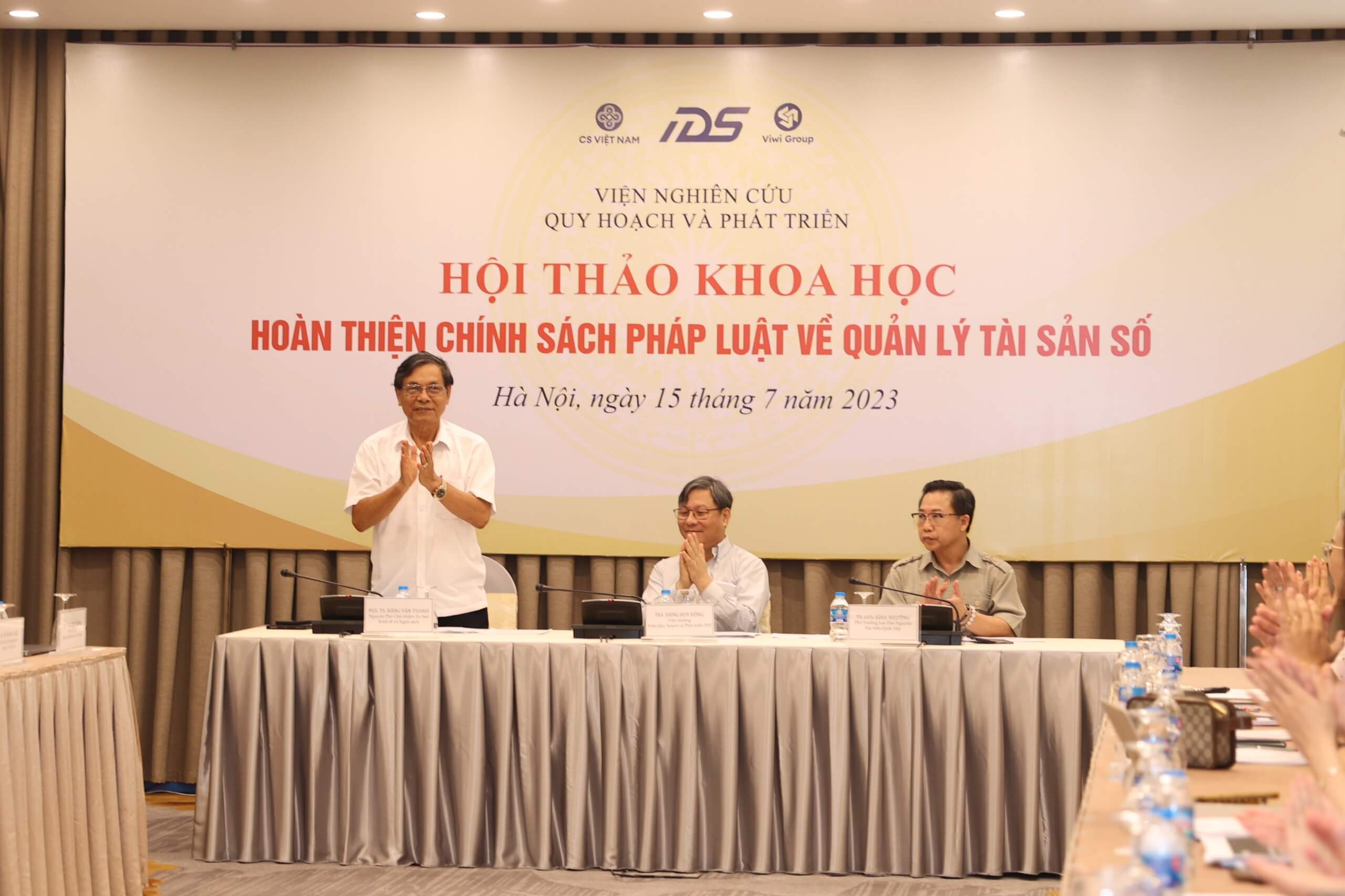 Hội thảo khoa học Hoàn thiện chính sách pháp luật về quản lý tài sản số